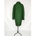 Купить зелёное пальто из кашемира